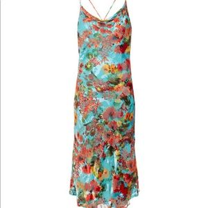 WILLOW & CLAY PRINTED SLIP DRESS